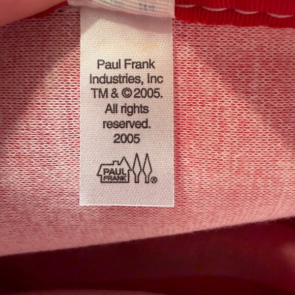 Vintage Y2K Paul Frank "Small Paul" Julius Red Crossbody Bag - Picture 10 of 11